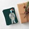 Funny Astronaut Christmas Greeting Cards Boxed Set – 24 Modern Holiday Notecards Featuring Santa Space Design, Quirky and Festive Bulk Pack with Envelopes